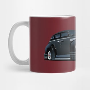 Cartoon retro limousine Mug